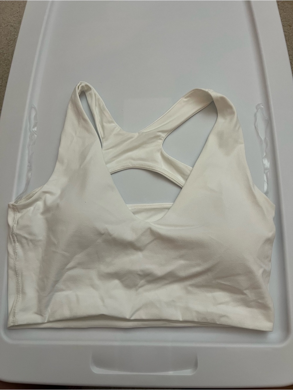 lululemon athletica bend this scoop and cross bra